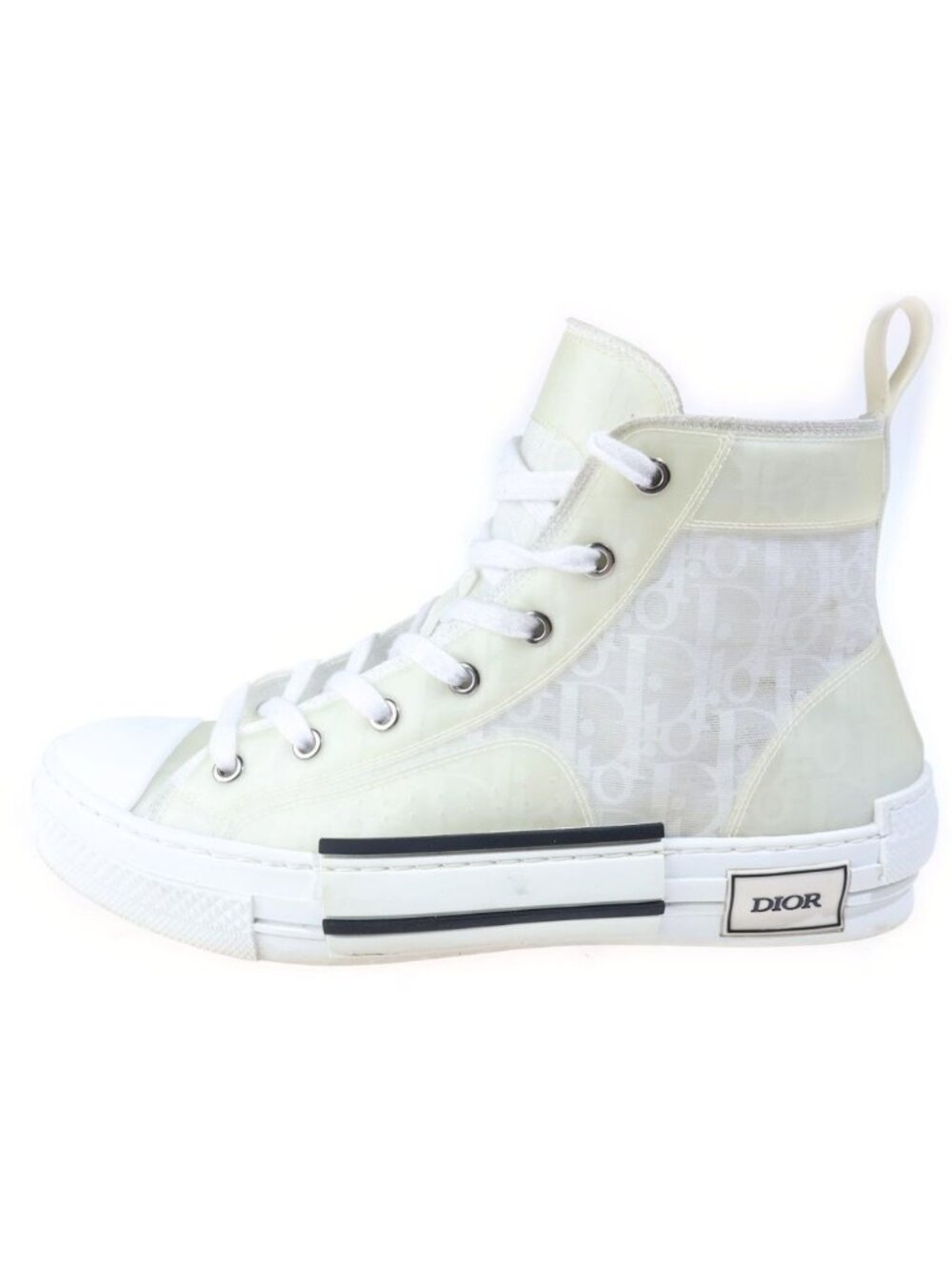 Dior B23 High Top Sneakers White